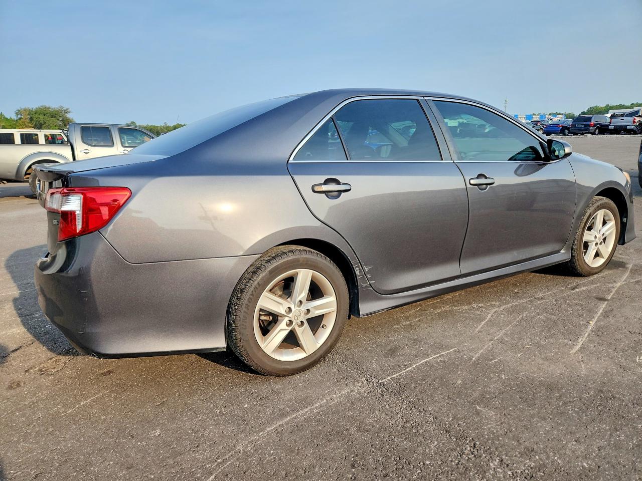 2012 Toyota Camry Se Gray vin: 4T1BF1FK2CU086393