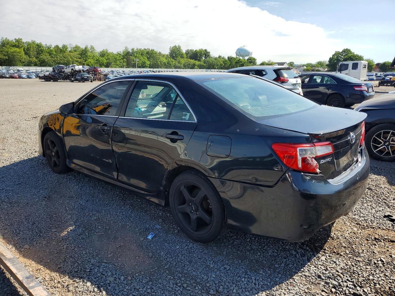 2012 Toyota Camry Se Black vin: 4T1BF1FK2CU093232