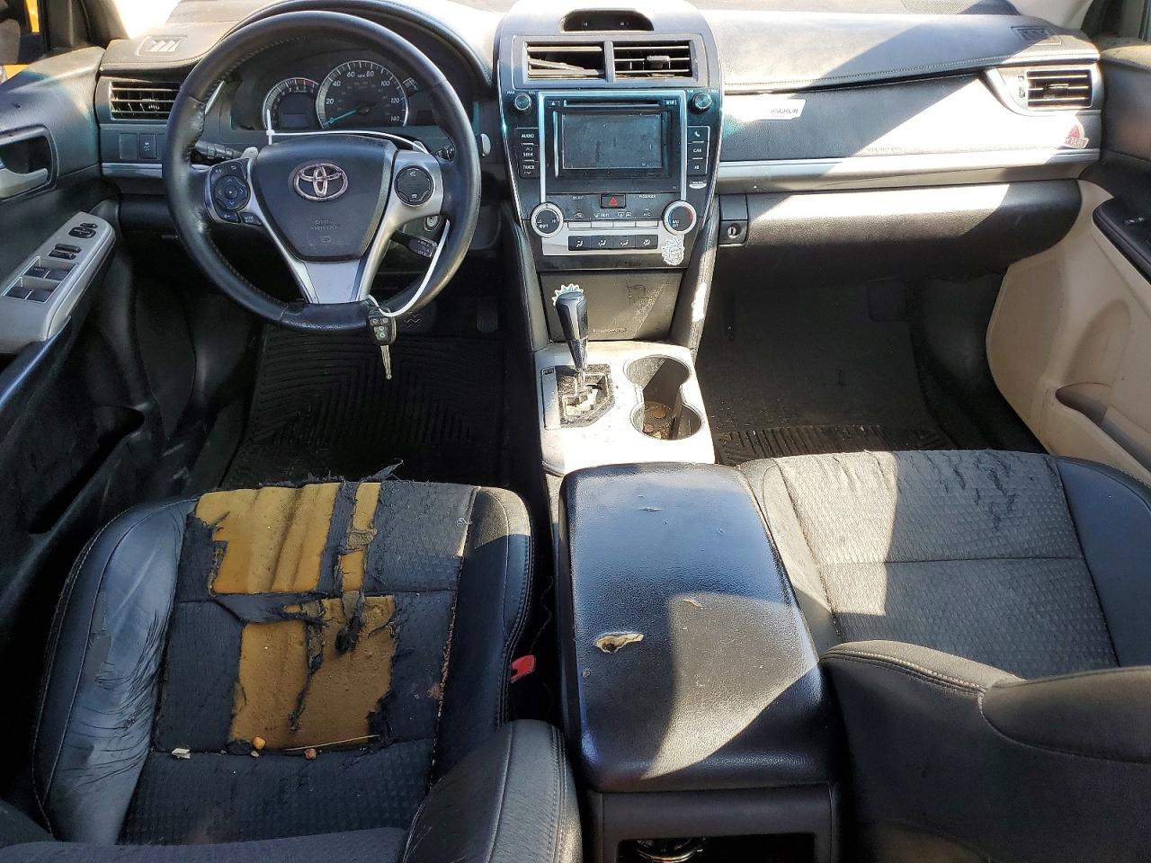 2012 Toyota Camry Se Black vin: 4T1BF1FK2CU093232
