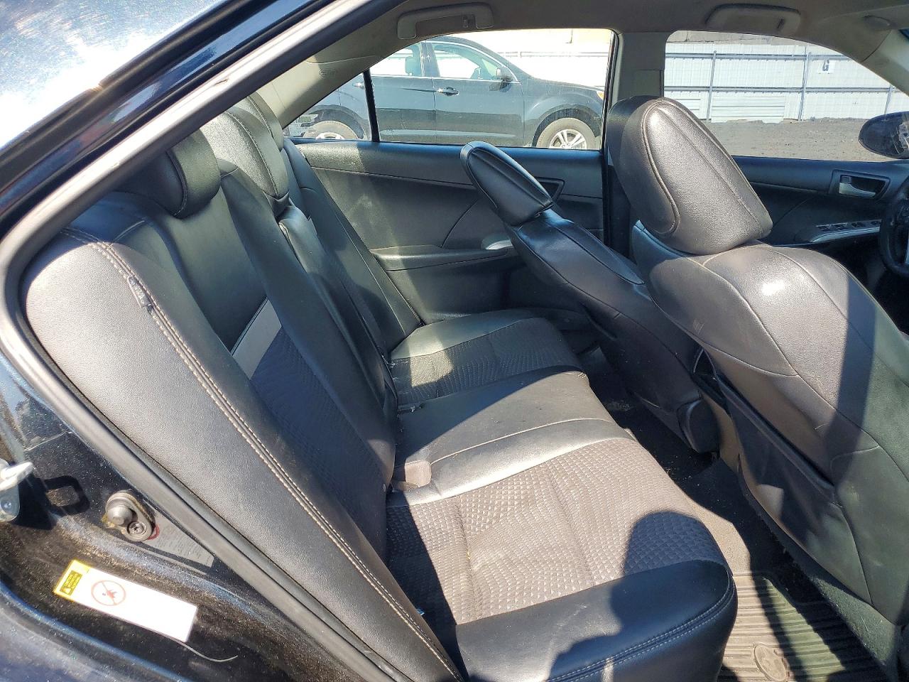 2012 Toyota Camry Se Black vin: 4T1BF1FK2CU093232