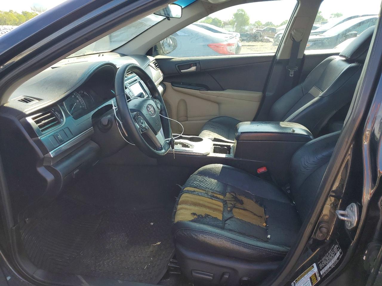2012 Toyota Camry Se Black vin: 4T1BF1FK2CU093232