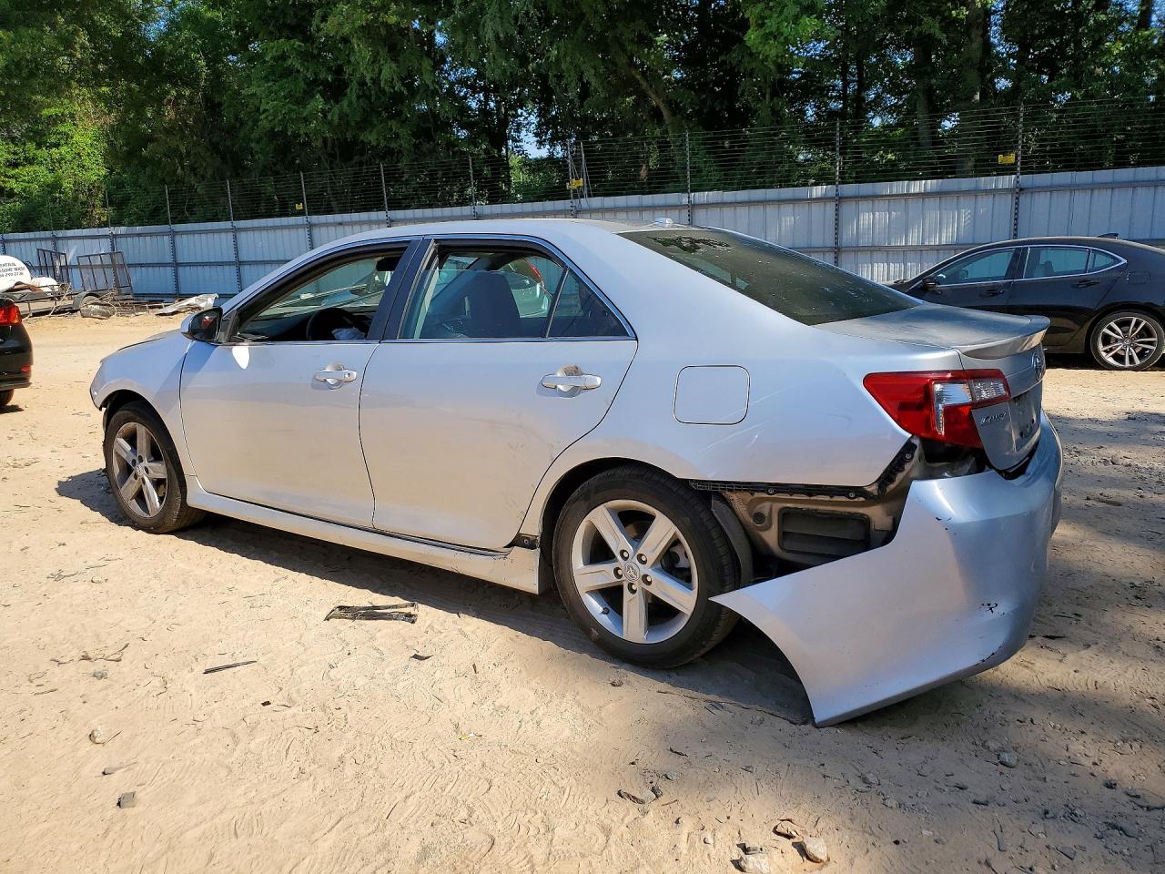 2012 Toyota Camry Se Silver vin: 4T1BF1FK2CU109090