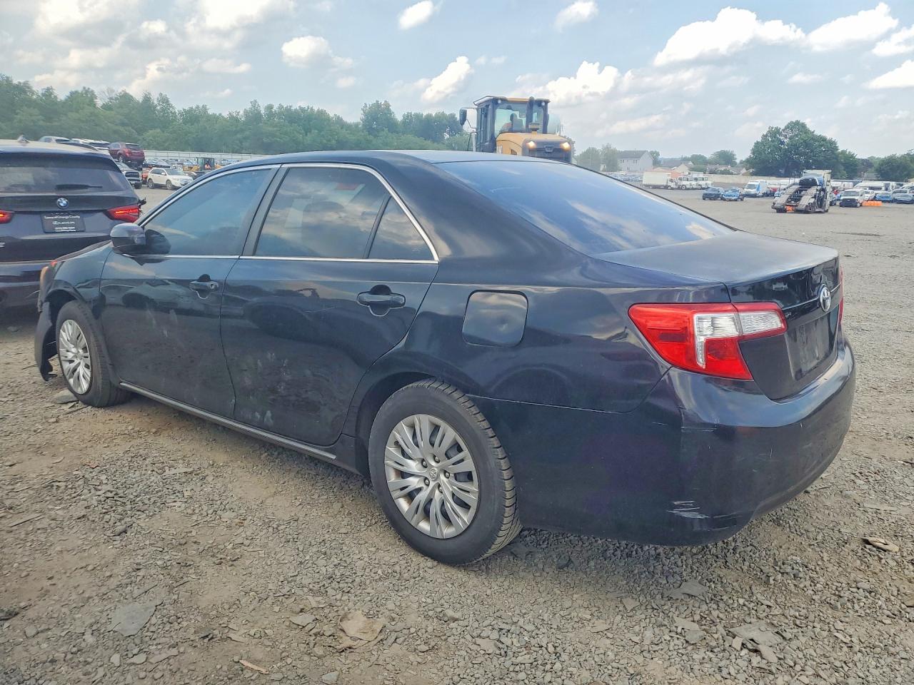 2012 Toyota Camry Le Черный vin: 4T1BF1FK2CU124284