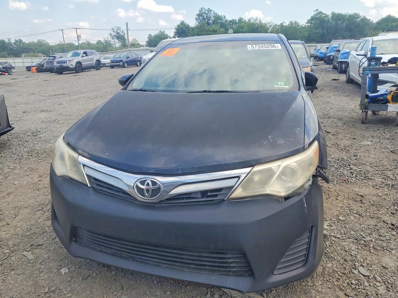 2012 Toyota Camry Le Черный vin: 4T1BF1FK2CU124284