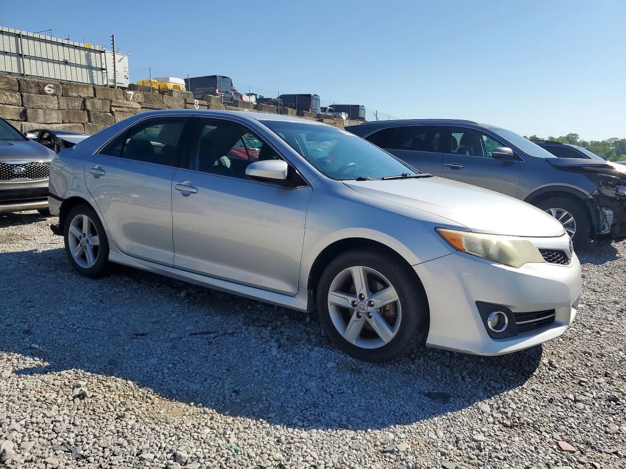 2012 Toyota Camry Se Silver vin: 4T1BF1FK2CU125791