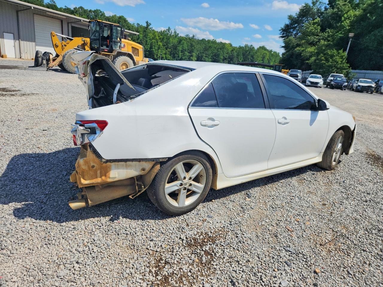2012 Toyota Camry Se White vin: 4T1BF1FK2CU134250