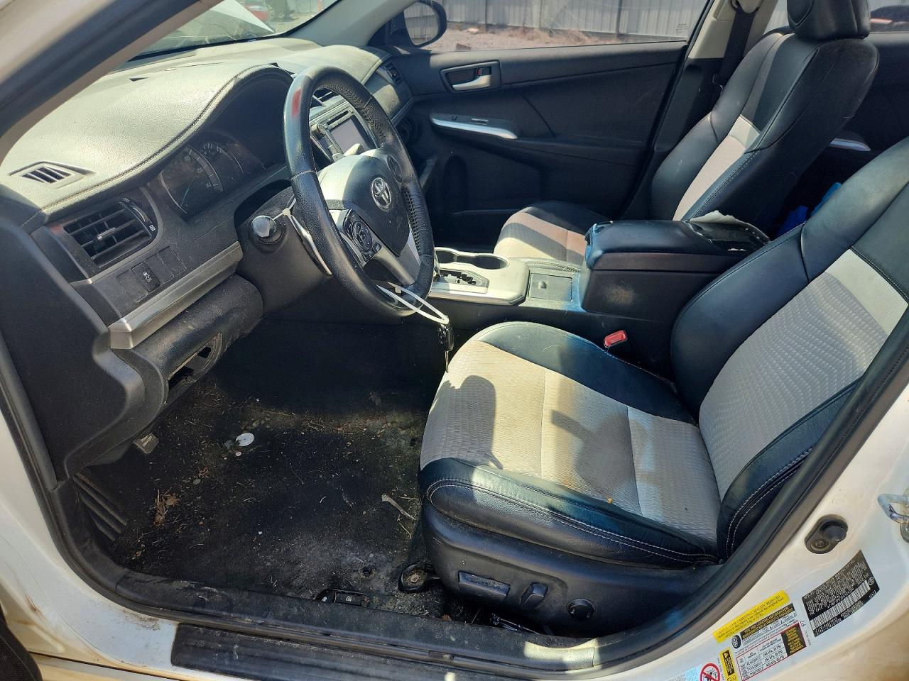 2012 Toyota Camry Se White vin: 4T1BF1FK2CU134250