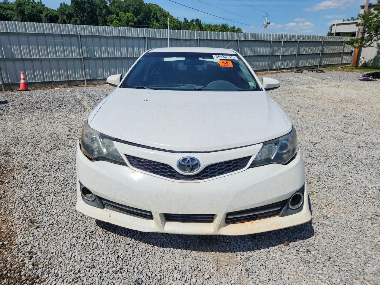 2012 Toyota Camry Se White vin: 4T1BF1FK2CU134250