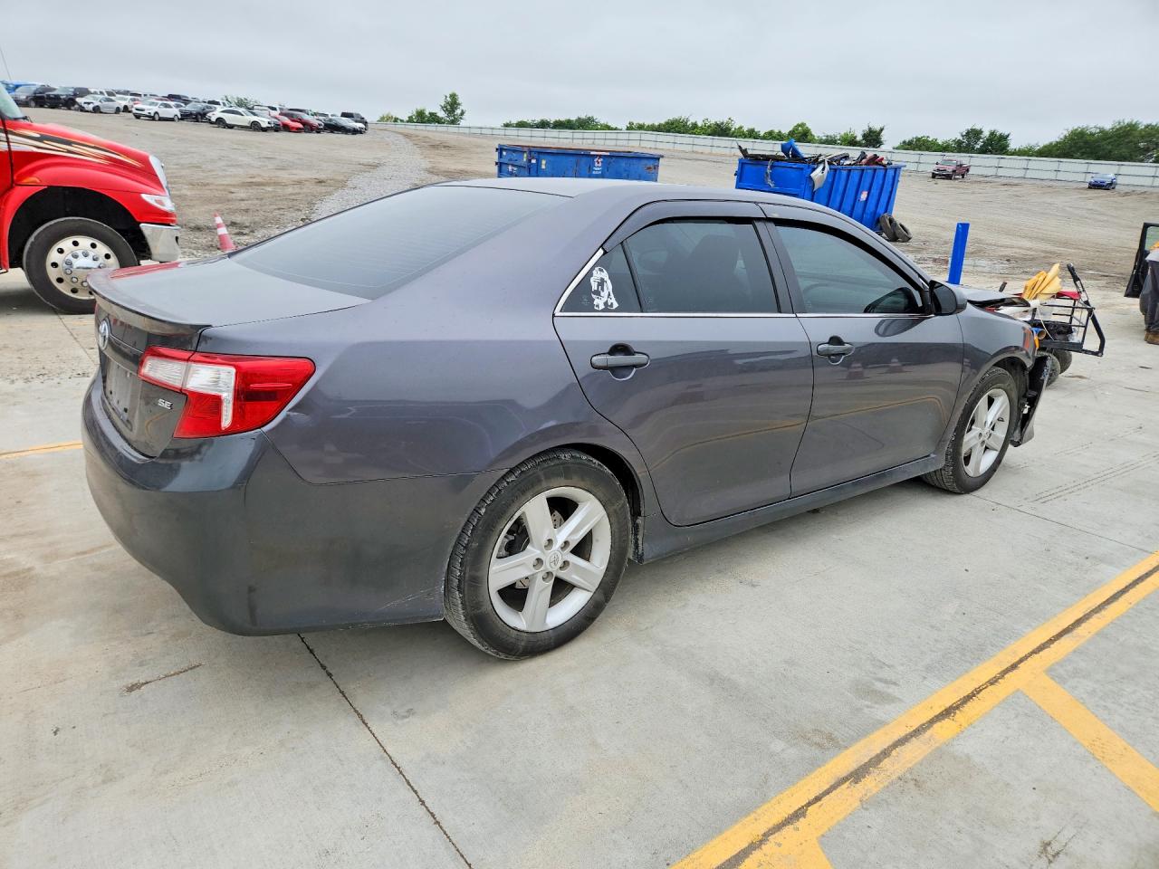 2012 Toyota Camry Se Серый vin: 4T1BF1FK2CU135320