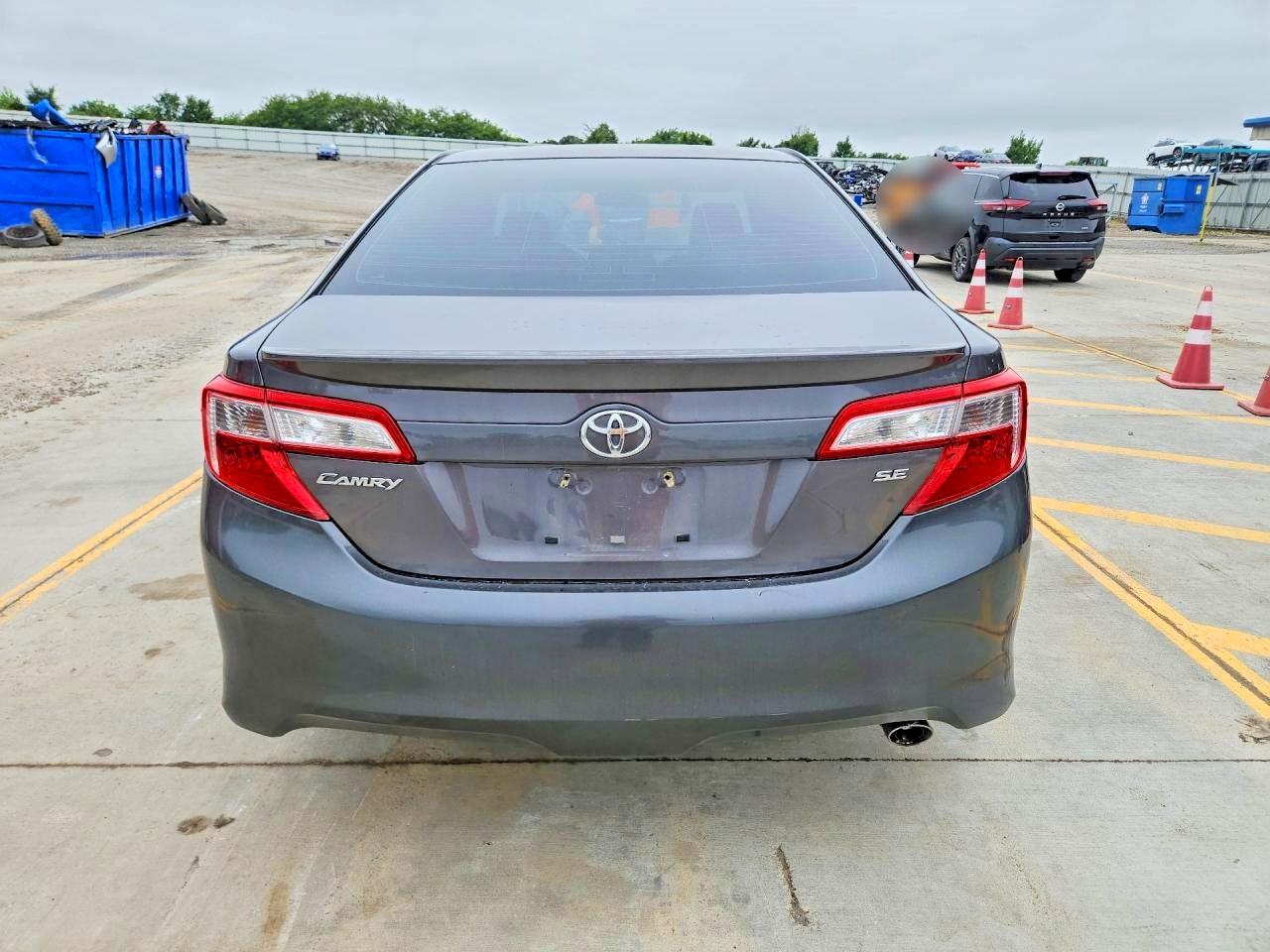 2012 Toyota Camry Se Серый vin: 4T1BF1FK2CU135320