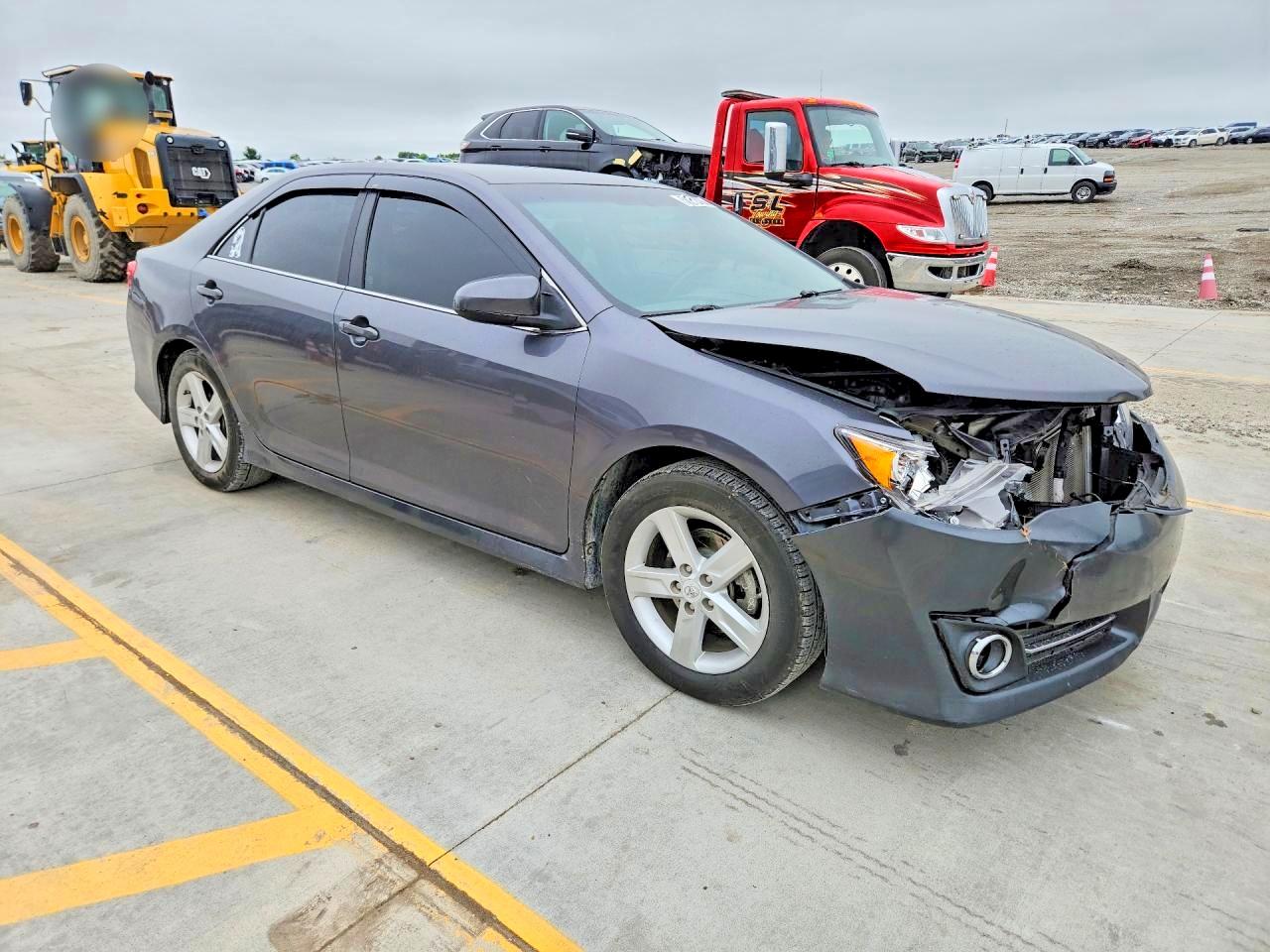 2012 Toyota Camry Se Серый vin: 4T1BF1FK2CU135320