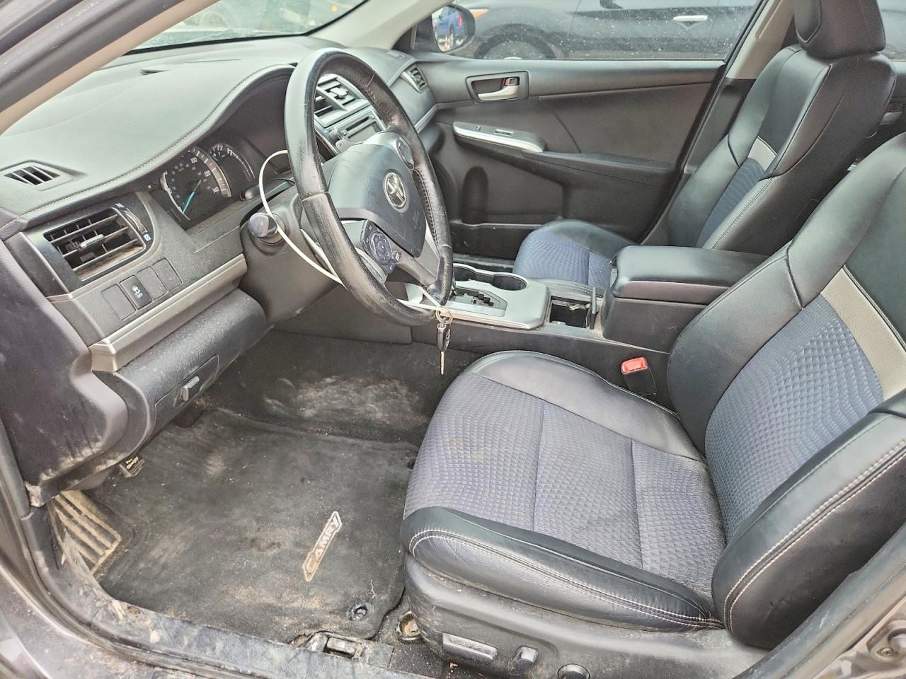 2012 Toyota Camry Se Серый vin: 4T1BF1FK2CU135320