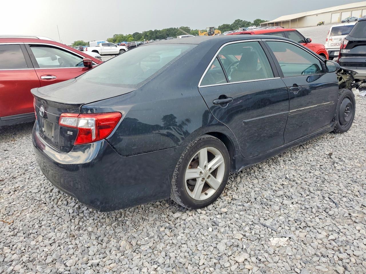 2012 Toyota Camry Se Black vin: 4T1BF1FK2CU137469