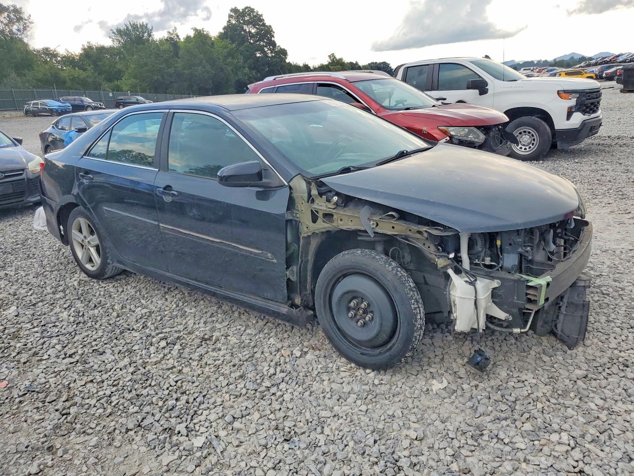 2012 Toyota Camry Se Black vin: 4T1BF1FK2CU137469