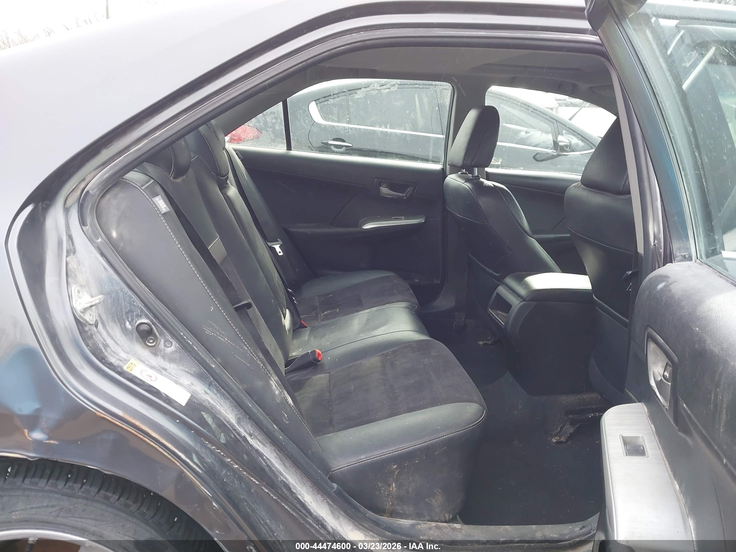 2012 Toyota Camry Se Gray vin: 4T1BF1FK2CU139805