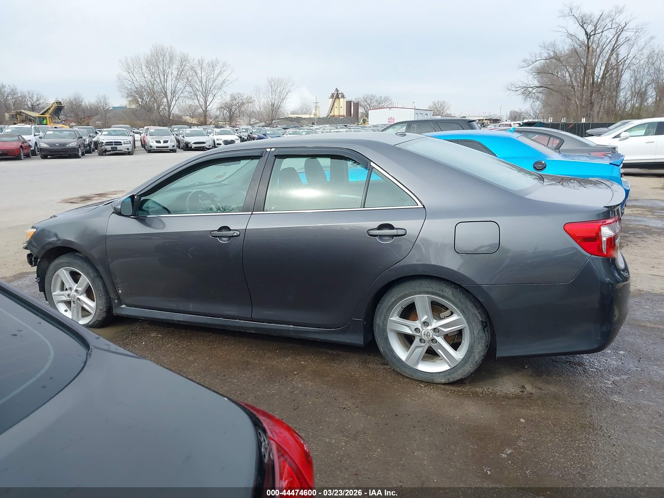 2012 Toyota Camry Se Gray vin: 4T1BF1FK2CU139805