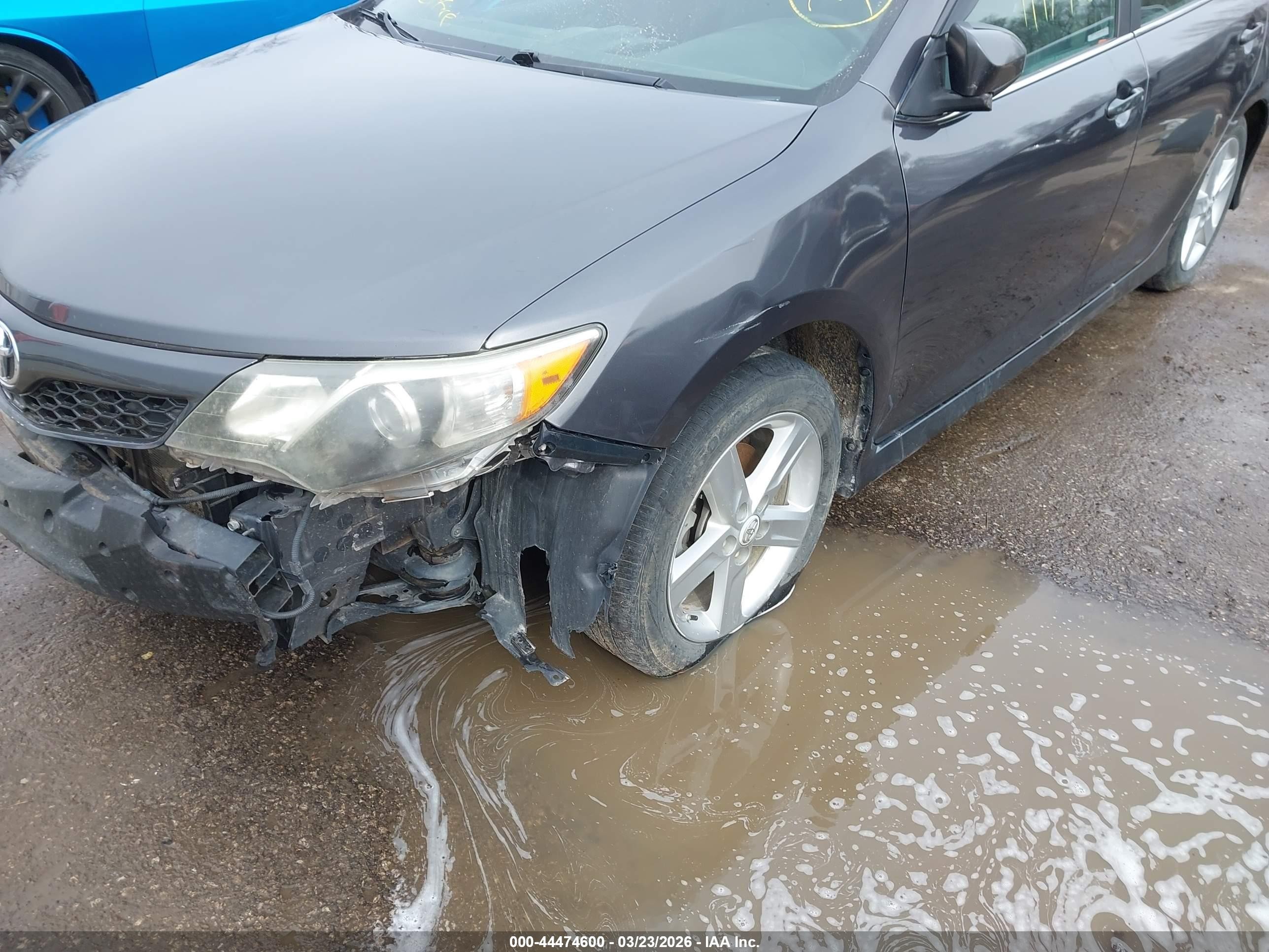 2012 Toyota Camry Se Gray vin: 4T1BF1FK2CU139805