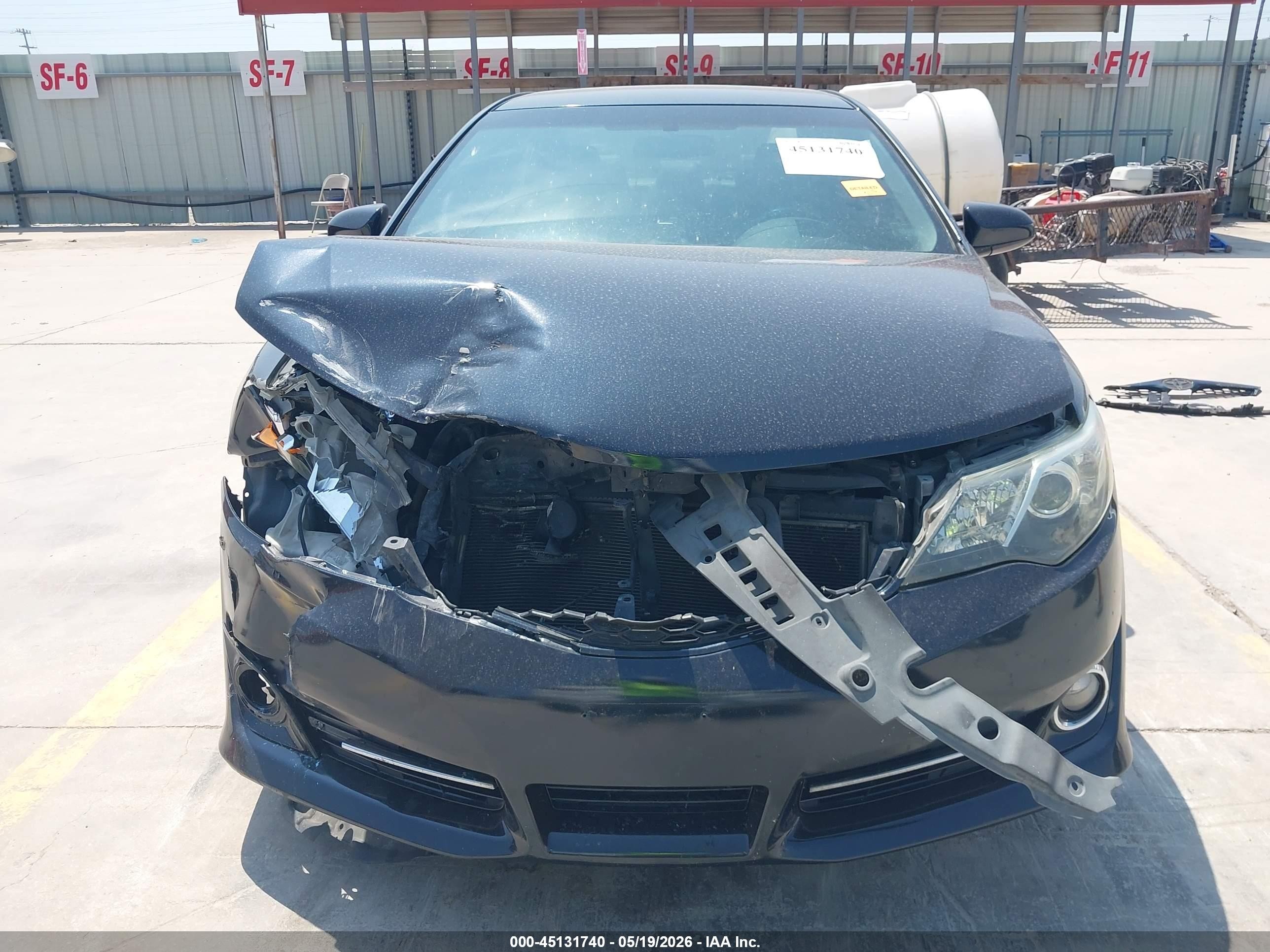 2012 Toyota Camry Se Dark Blue vin: 4T1BF1FK2CU150805