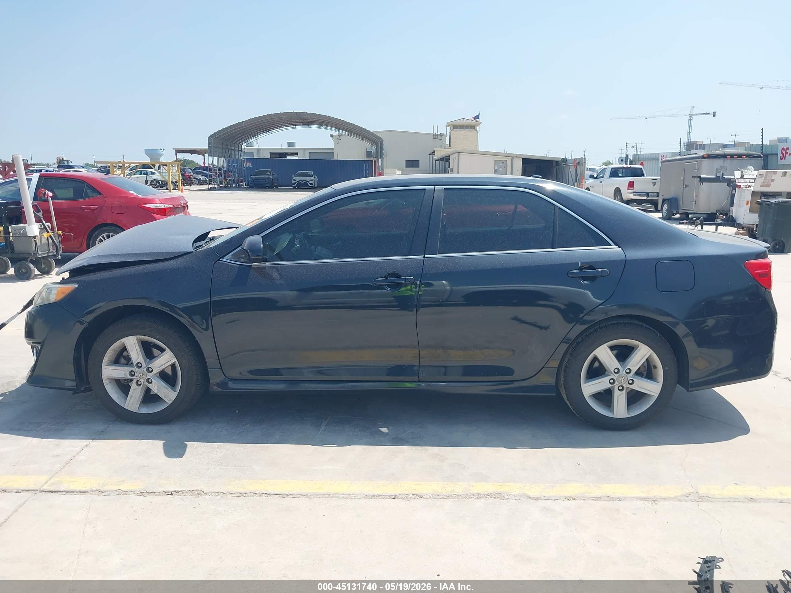 2012 Toyota Camry Se Dark Blue vin: 4T1BF1FK2CU150805