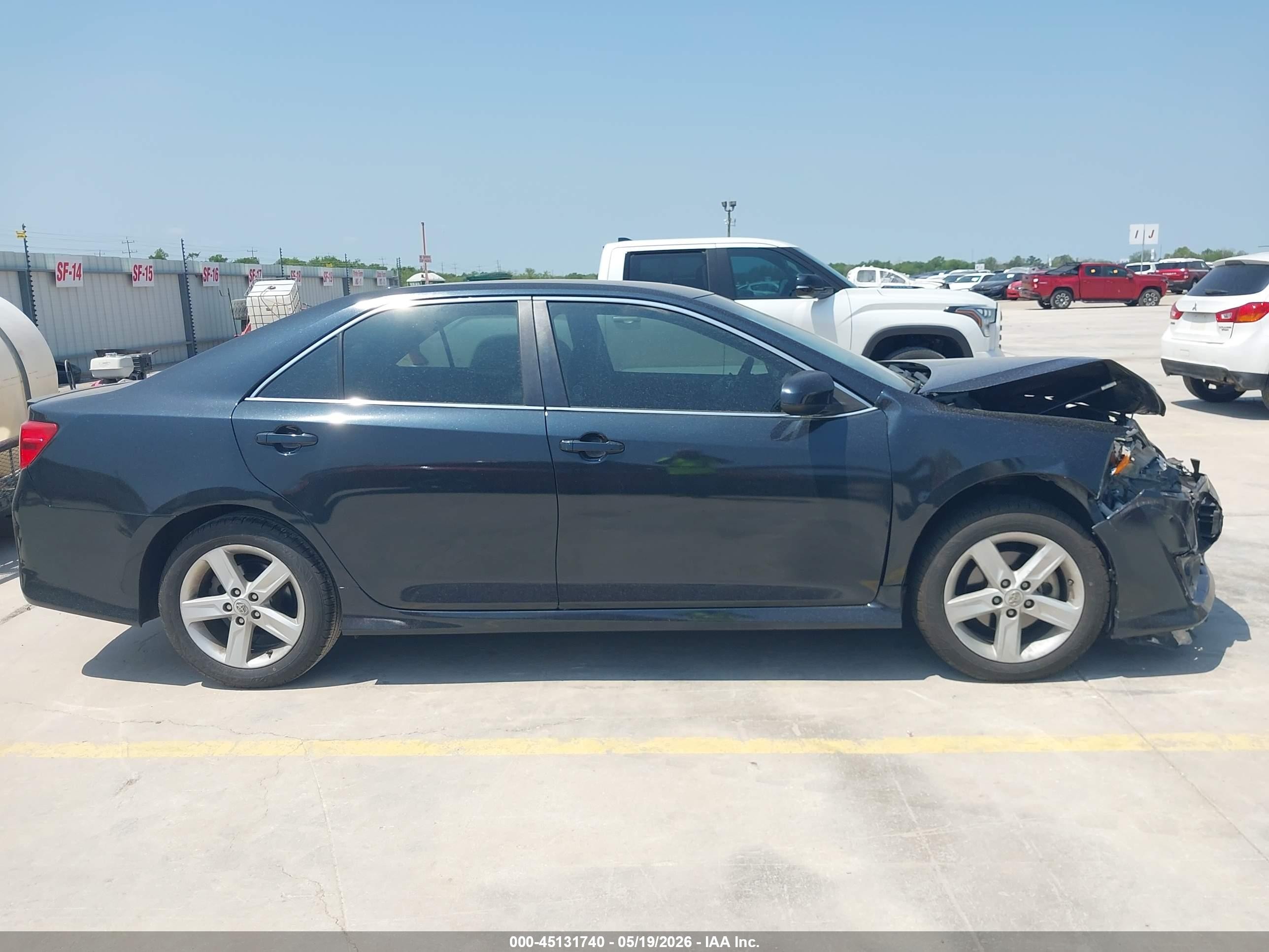 2012 Toyota Camry Se Dark Blue vin: 4T1BF1FK2CU150805