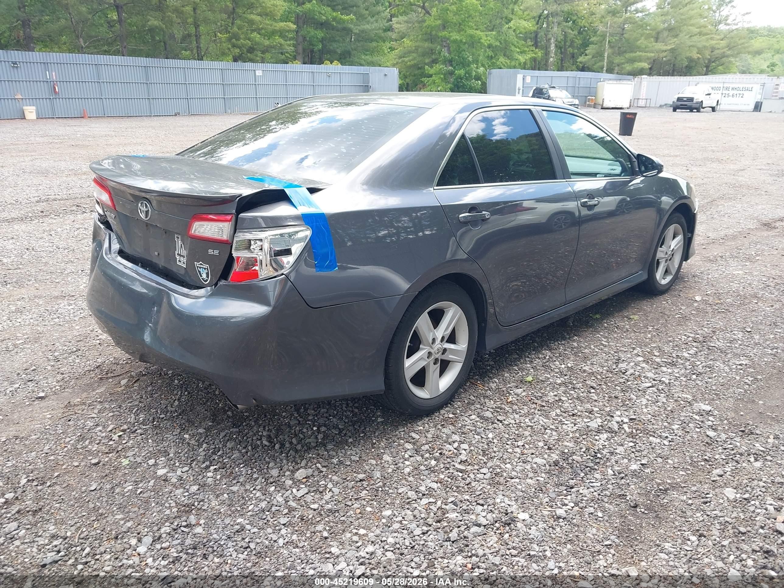 2012 Toyota Camry Se Серый vin: 4T1BF1FK2CU153008
