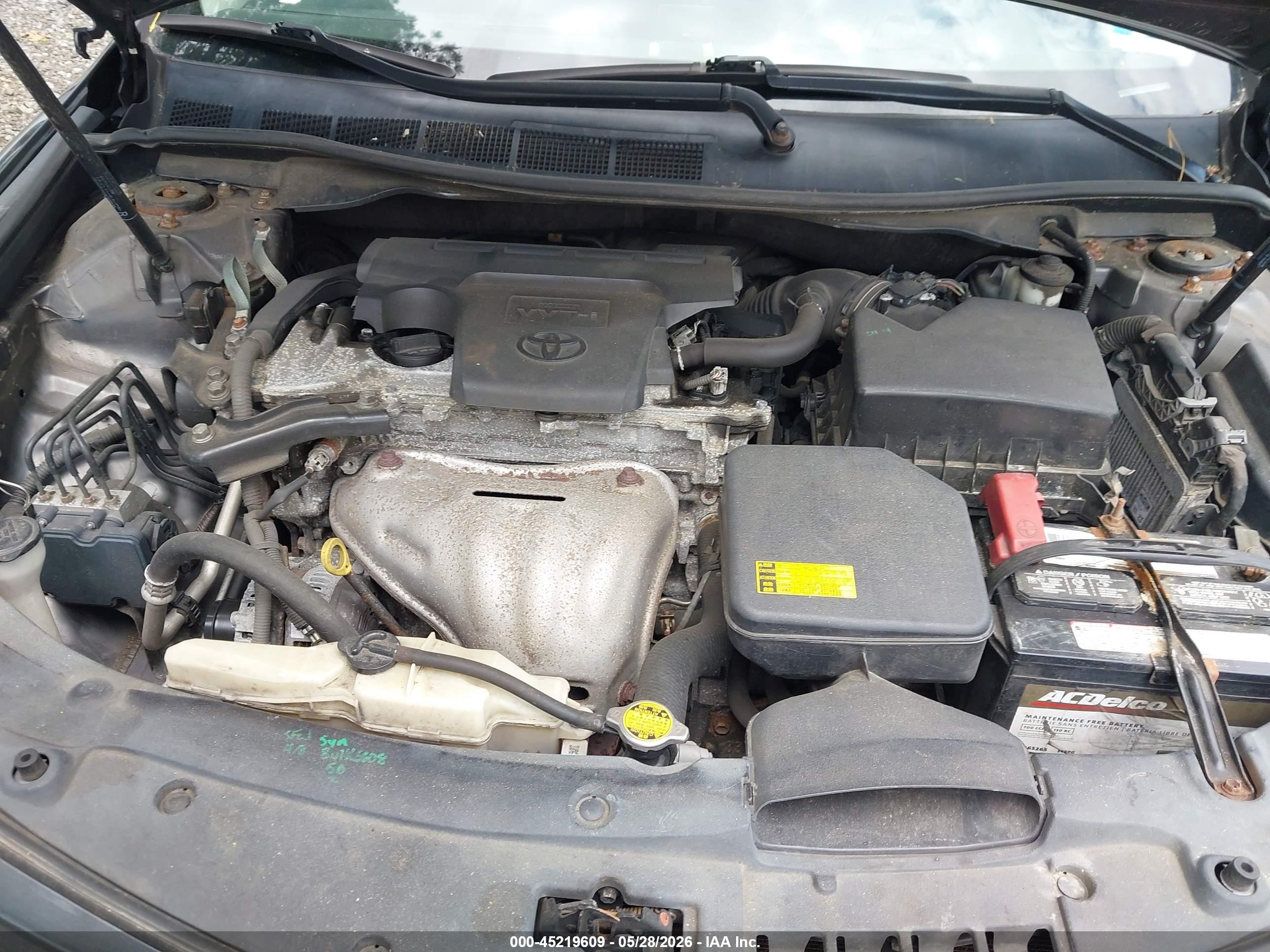 2012 Toyota Camry Se Серый vin: 4T1BF1FK2CU153008