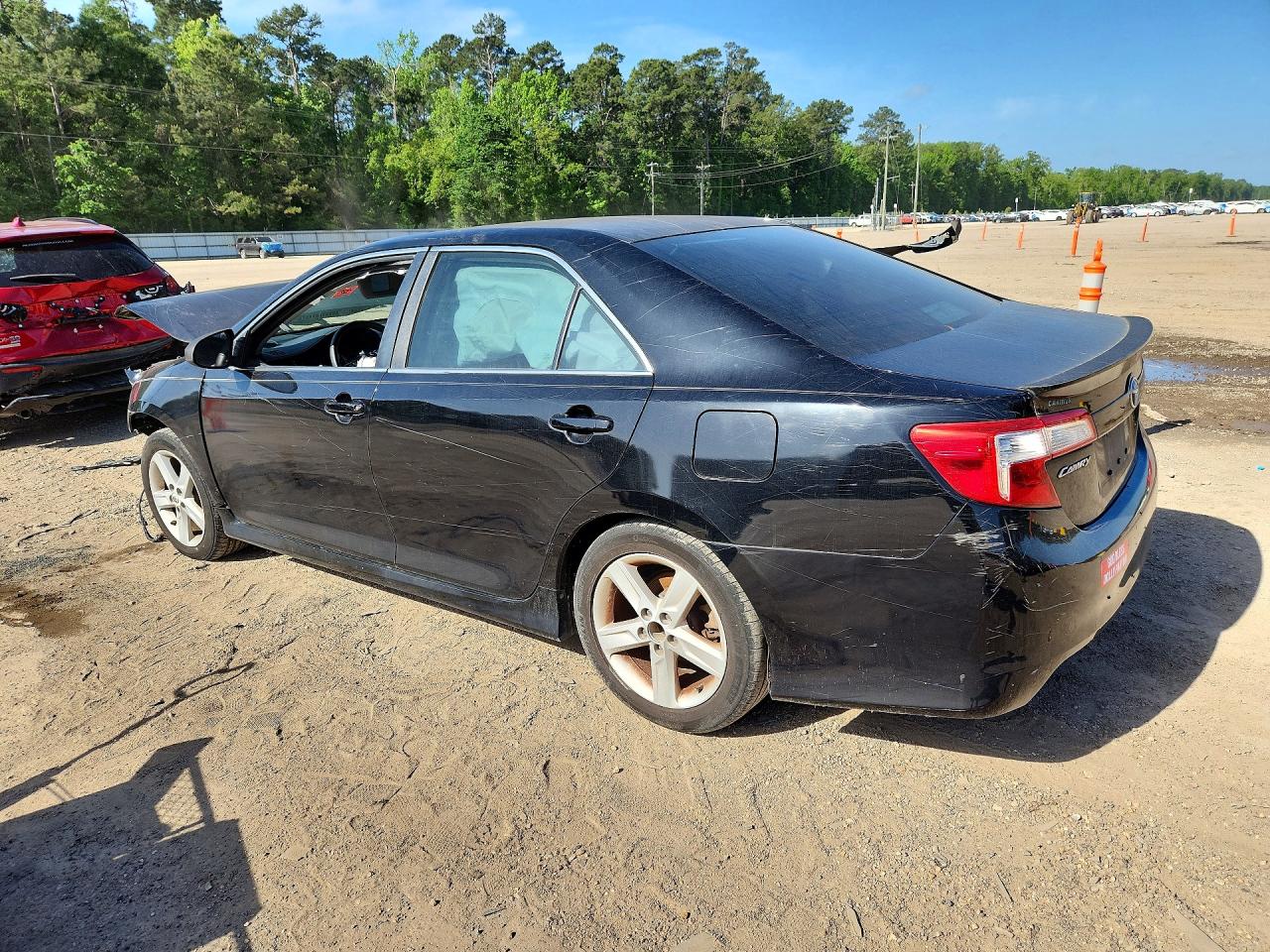2012 Toyota Camry Se Black vin: 4T1BF1FK2CU153798