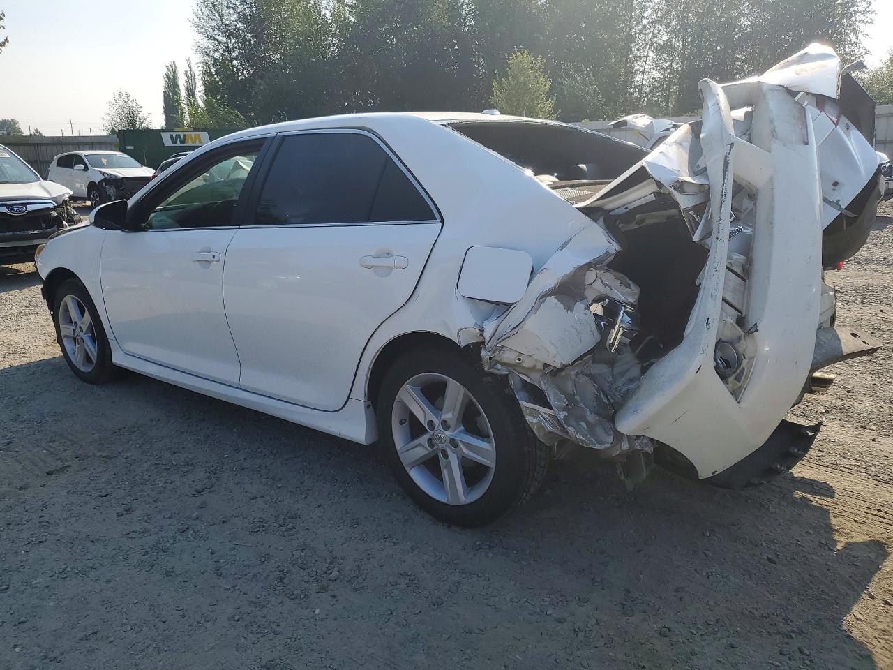 2012 Toyota Camry Se Белый vin: 4T1BF1FK2CU161920