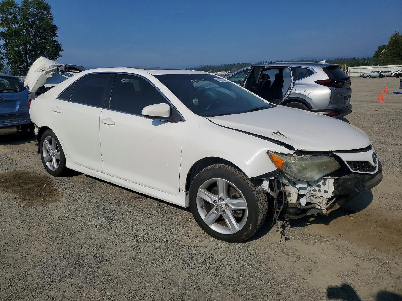 2012 Toyota Camry Se Белый vin: 4T1BF1FK2CU161920