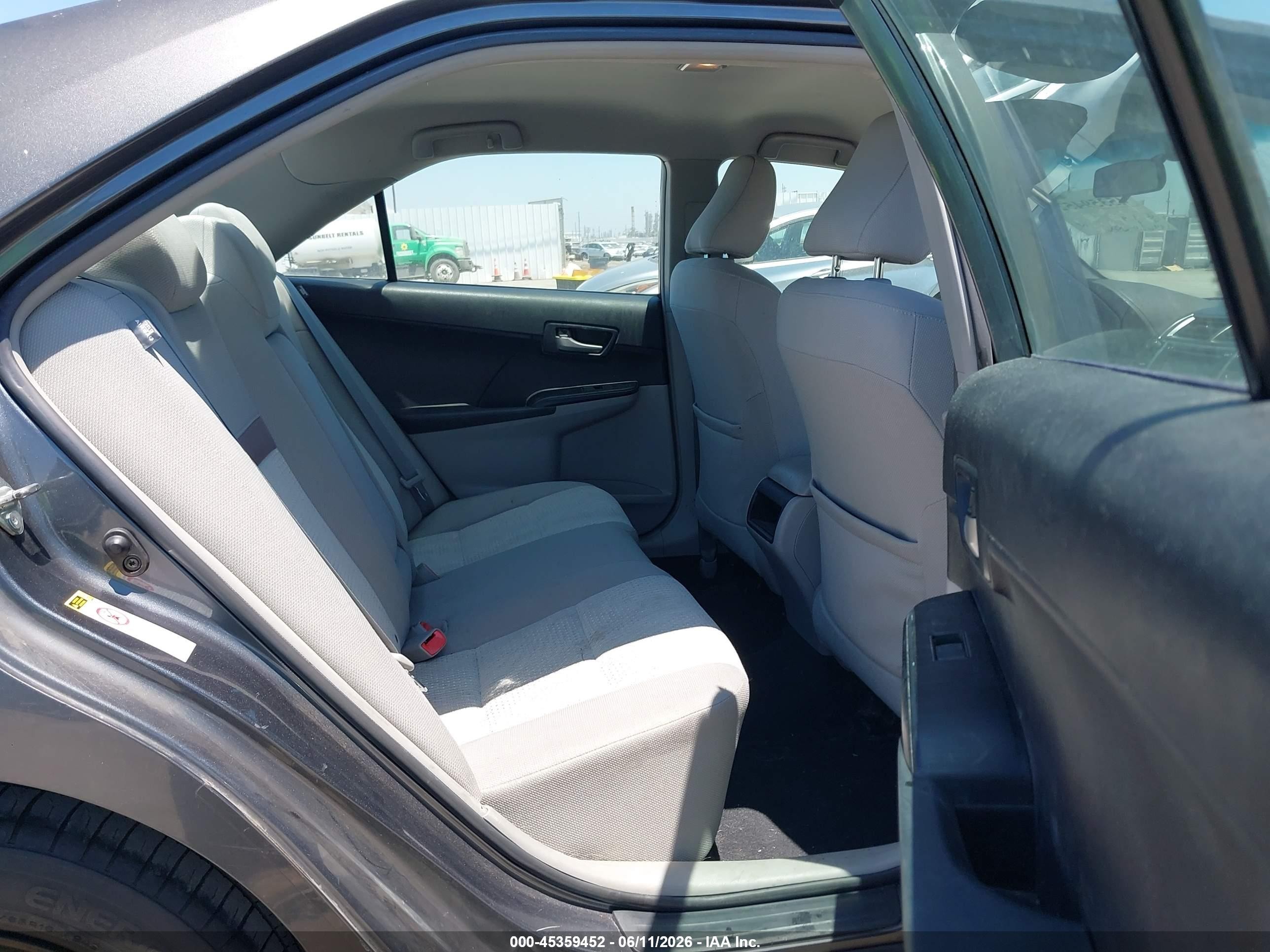 2012 Toyota Camry Le Gray vin: 4T1BF1FK2CU169502
