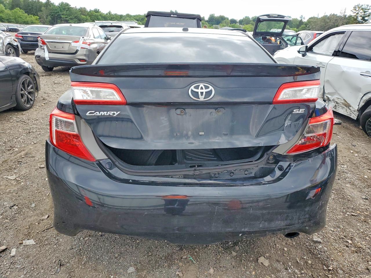 2012 Toyota Camry Se Sport Limited Edition Black vin: 4T1BF1FK2CU176837