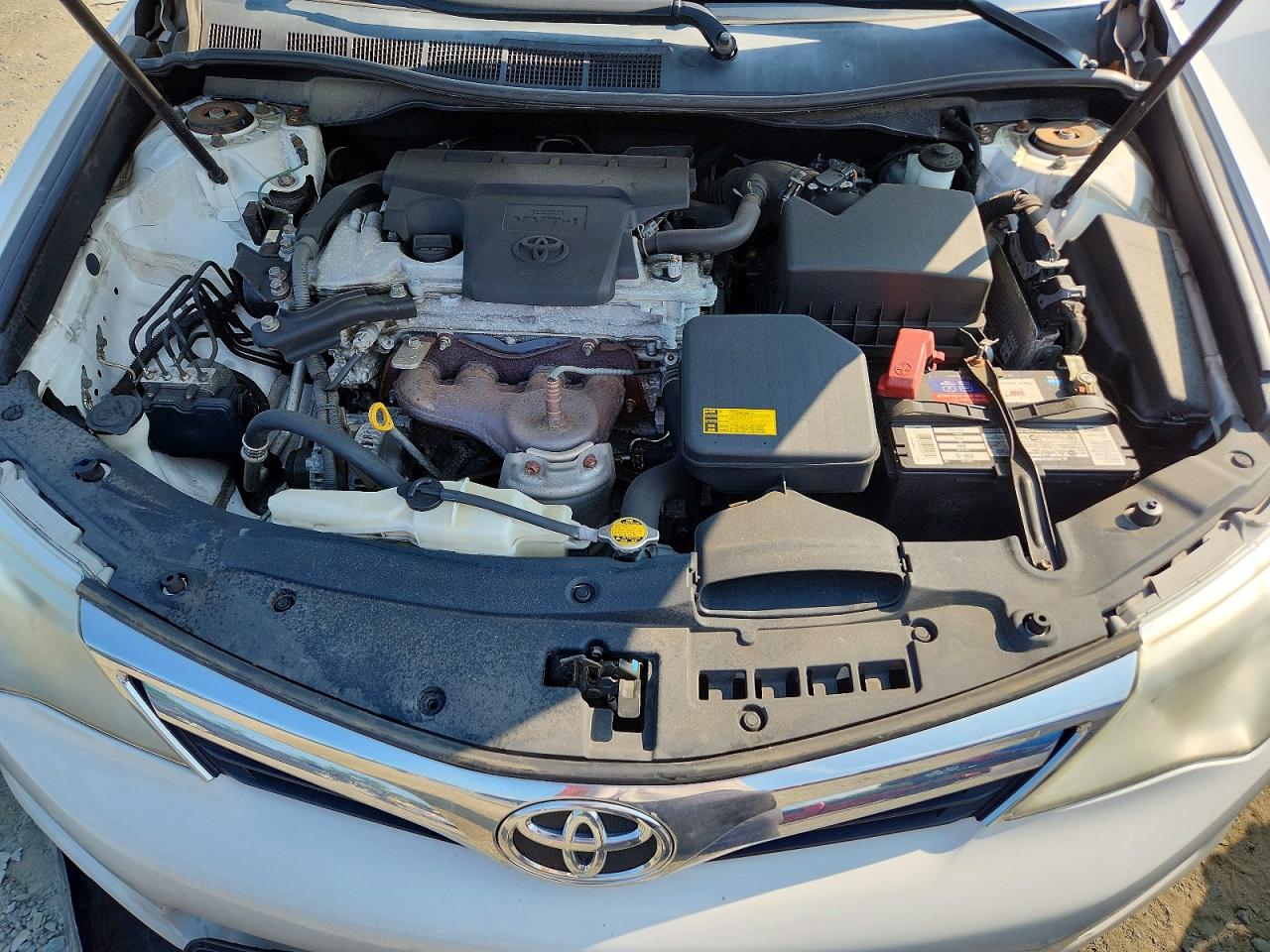 2012 Toyota Camry Xle White vin: 4T1BF1FK2CU530081
