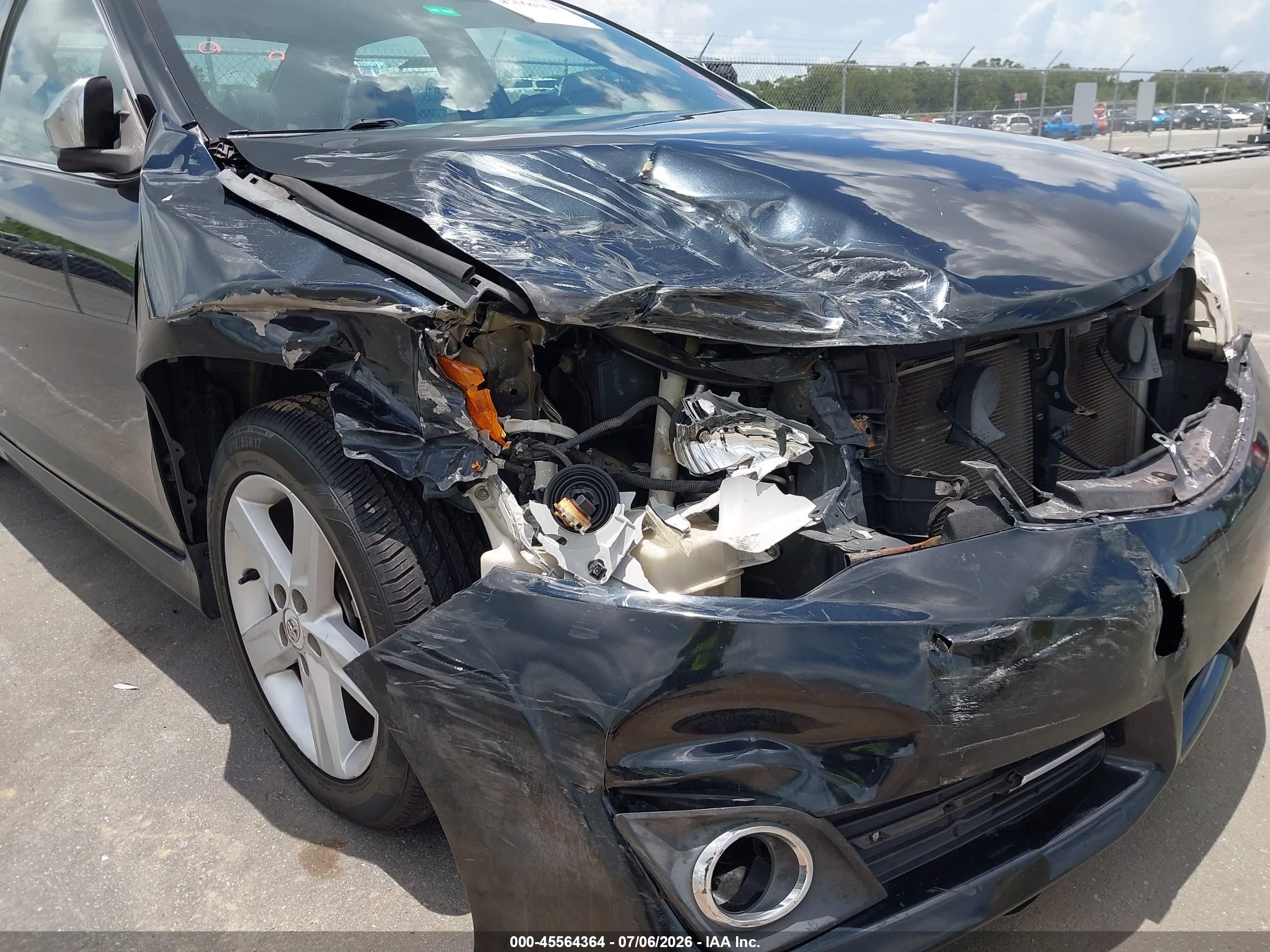 2012 Toyota Camry Se Black vin: 4T1BF1FK2CU533708