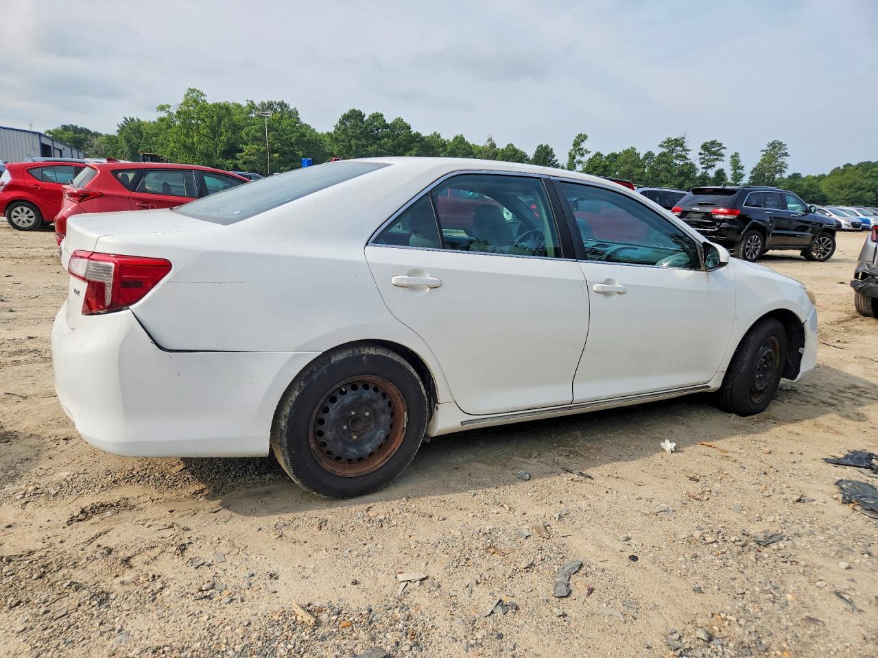 2012 Toyota Camry Le White vin: 4T1BF1FK2CU536267