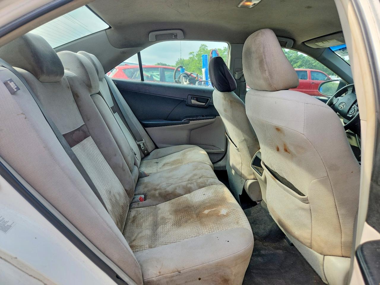 2012 Toyota Camry Le White vin: 4T1BF1FK2CU536267