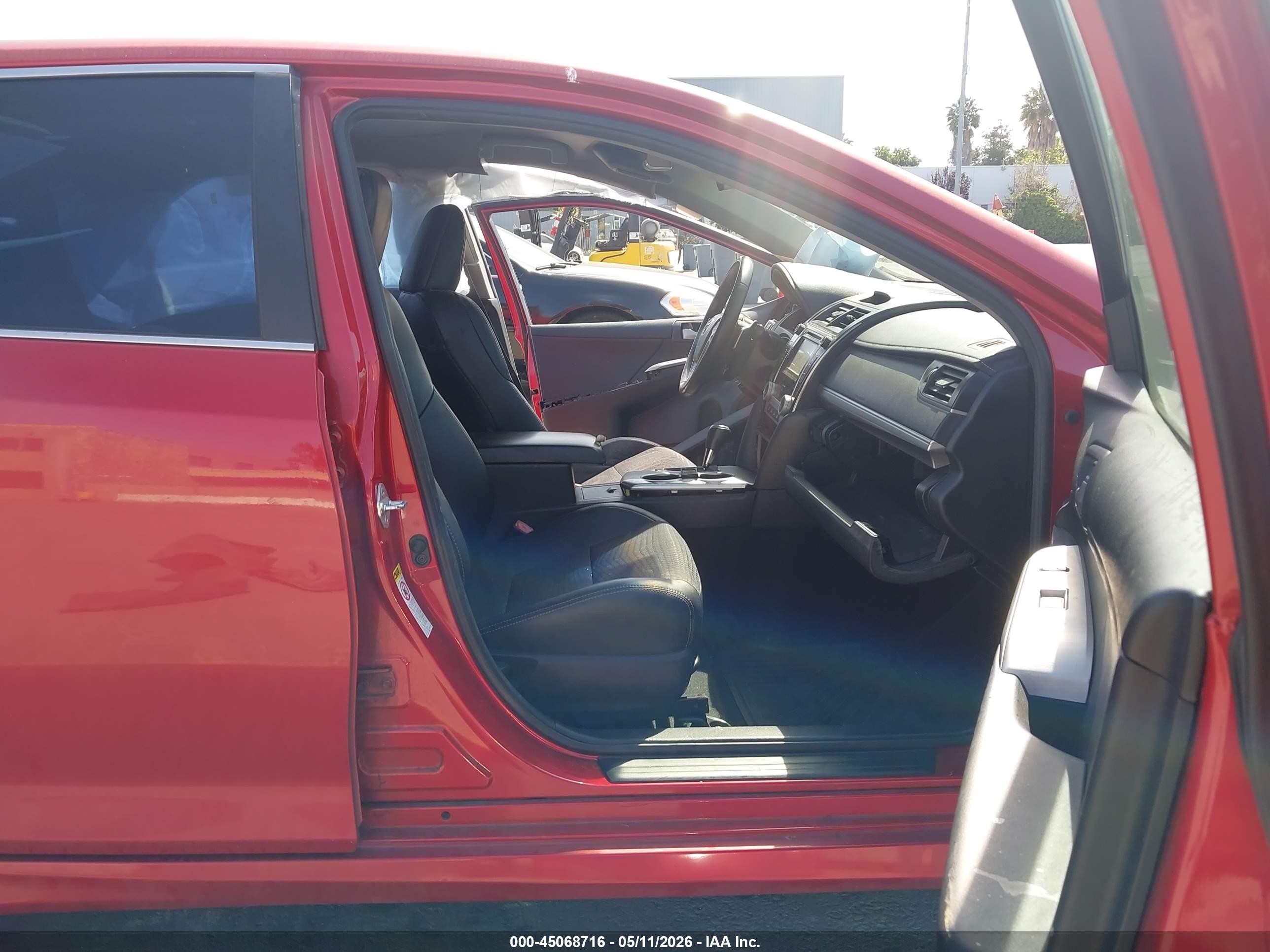 2012 Toyota Camry Se Burgundy vin: 4T1BF1FK2CU547849