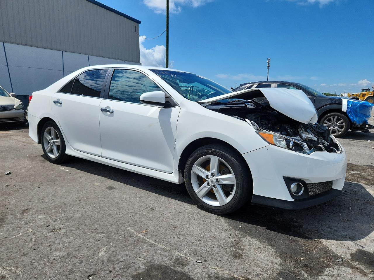 2012 Toyota Camry Se Белый vin: 4T1BF1FK2CU560195