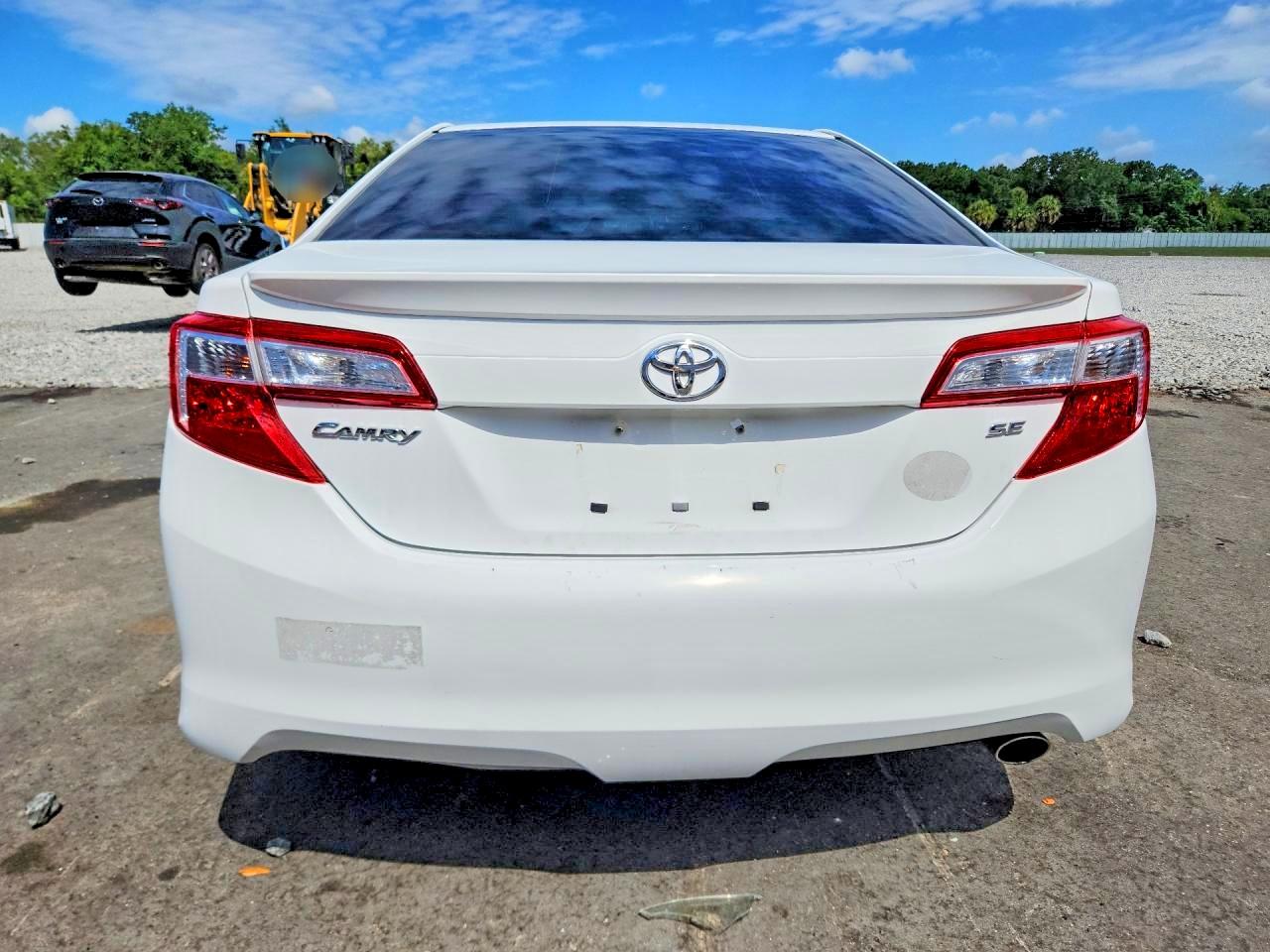 2012 Toyota Camry Se Белый vin: 4T1BF1FK2CU560195