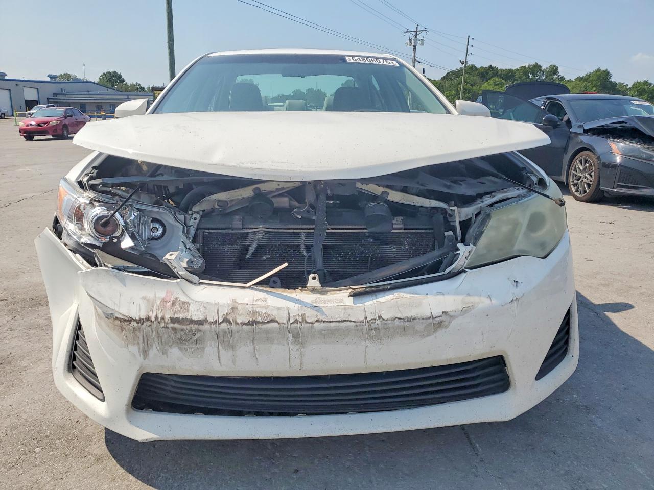 2012 Toyota Camry Le White vin: 4T1BF1FK2CU564764