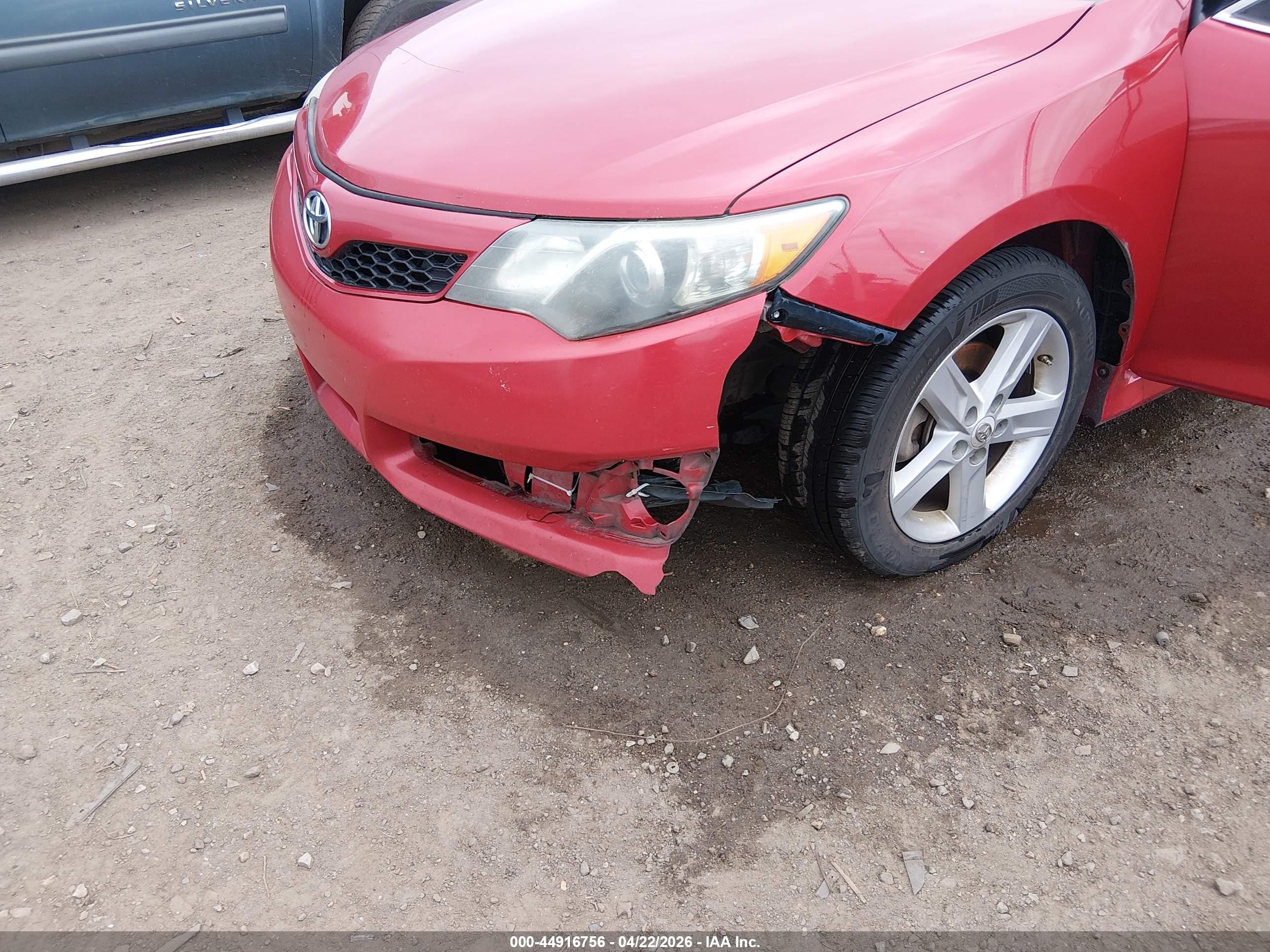 2012 Toyota Camry Se Красный vin: 4T1BF1FK2CU568765