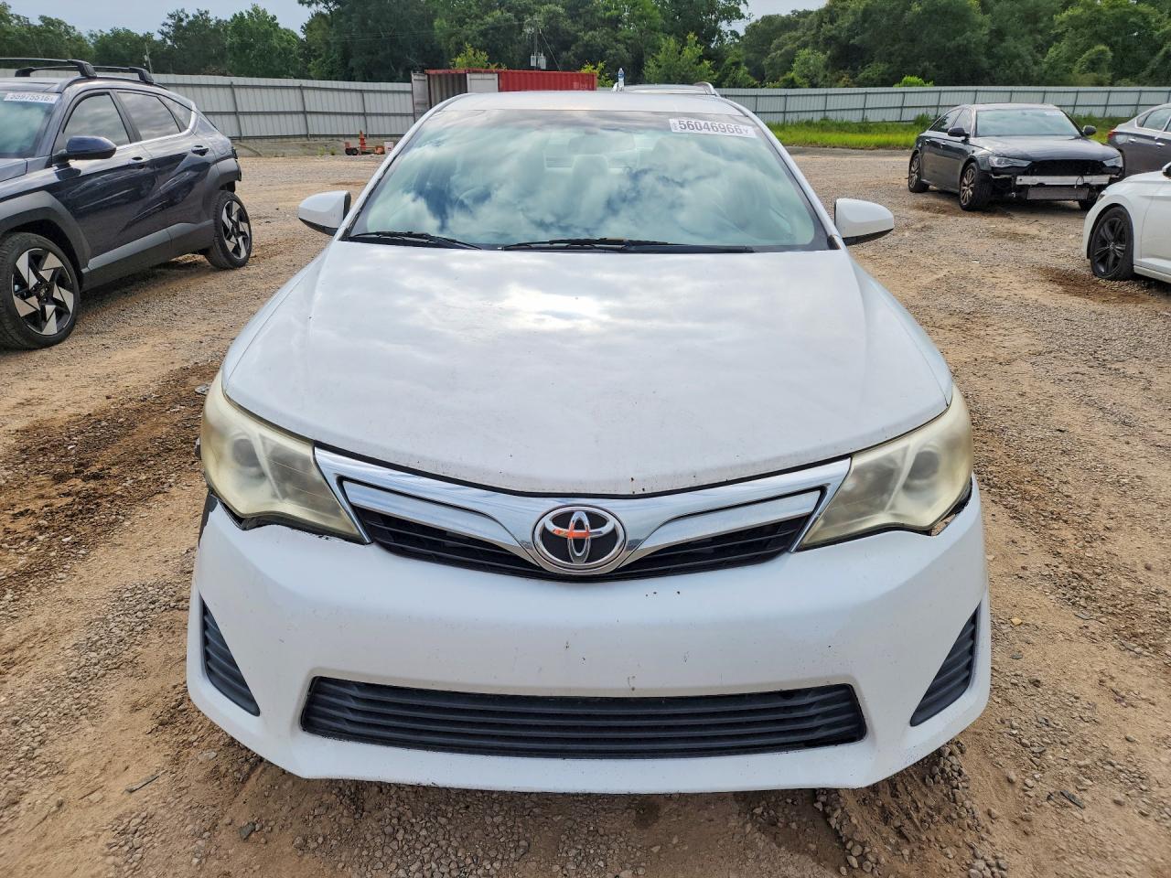 2012 Toyota Camry Le White vin: 4T1BF1FK2CU569804