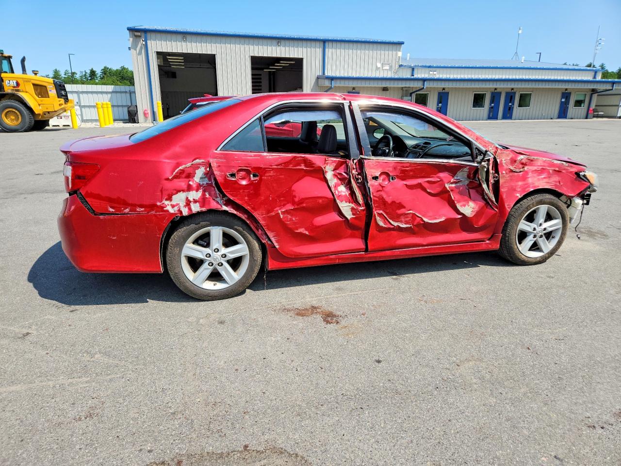 2012 Toyota Camry Se Red vin: 4T1BF1FK2CU574663