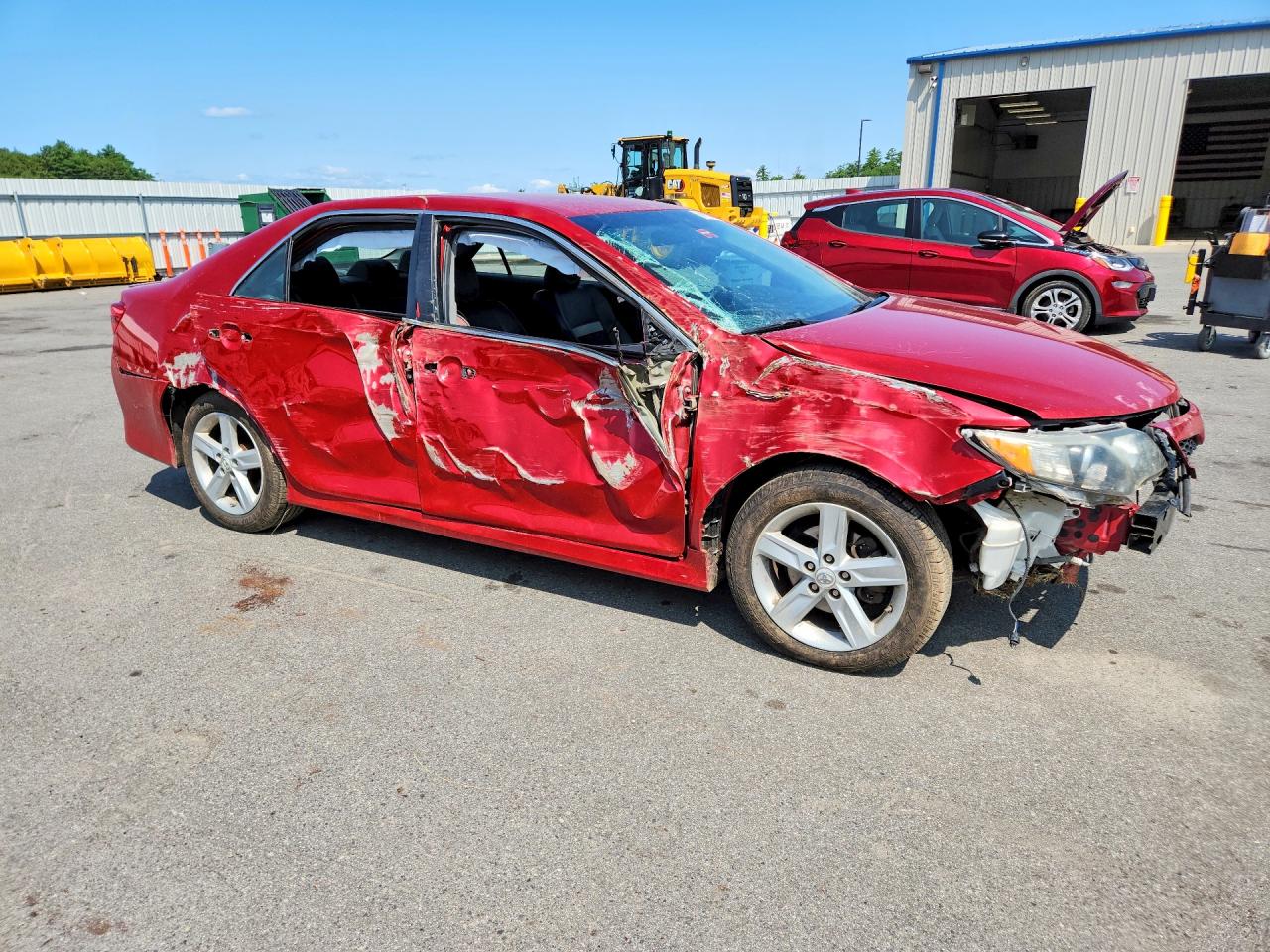 2012 Toyota Camry Se Red vin: 4T1BF1FK2CU574663
