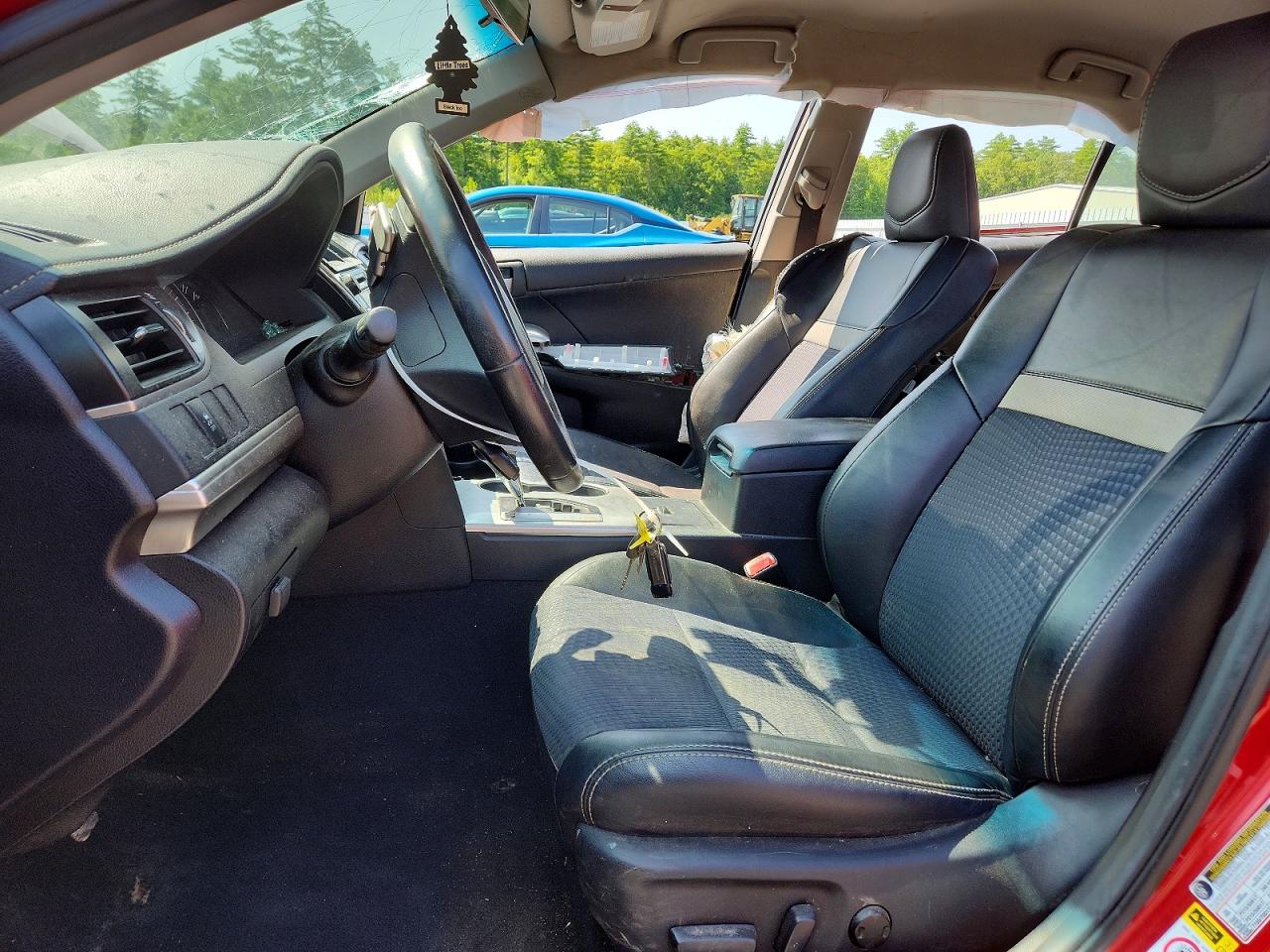 2012 Toyota Camry Se Red vin: 4T1BF1FK2CU574663