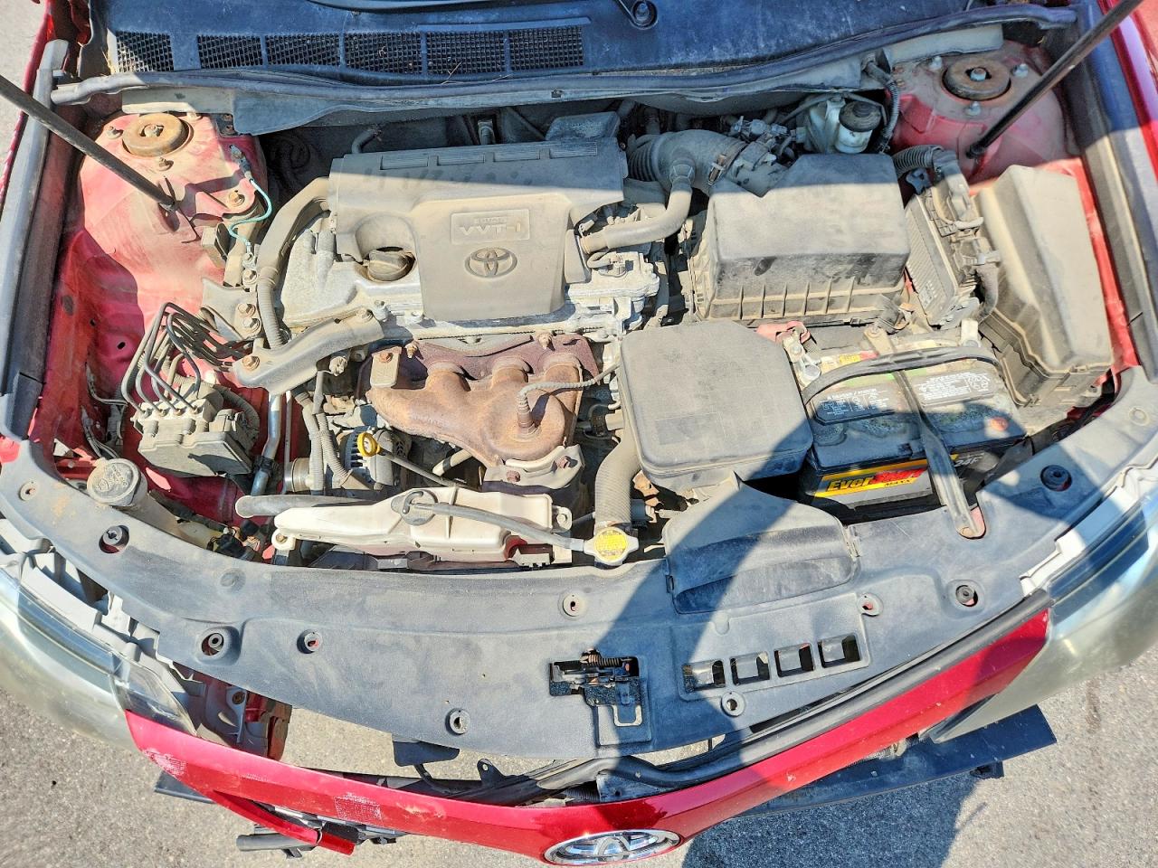 2012 Toyota Camry Se Red vin: 4T1BF1FK2CU574663