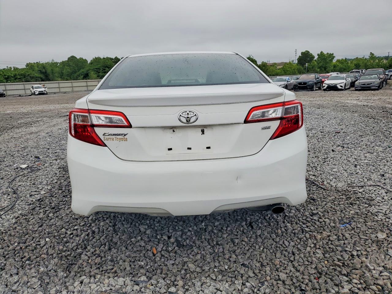 2012 Toyota Camry Se White vin: 4T1BF1FK2CU592208