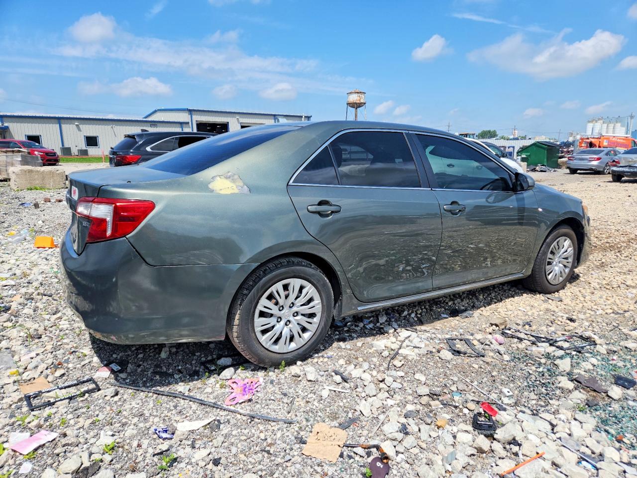 2012 Toyota Camry Le Gray vin: 4T1BF1FK2CU596775