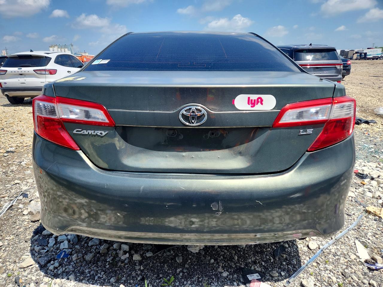 2012 Toyota Camry Le Gray vin: 4T1BF1FK2CU596775