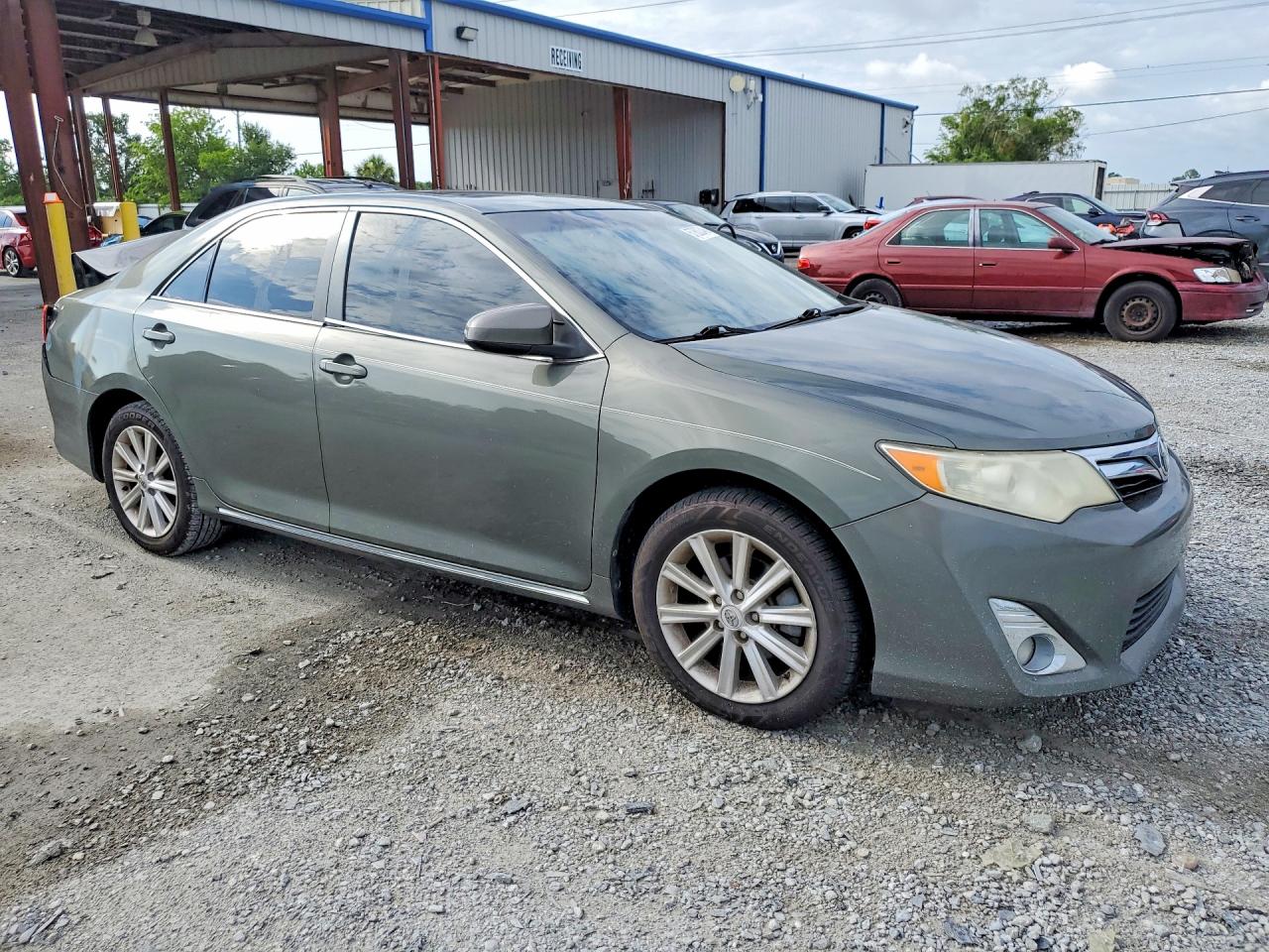 2012 Toyota Camry Xle Зеленый vin: 4T1BF1FK2CU599773