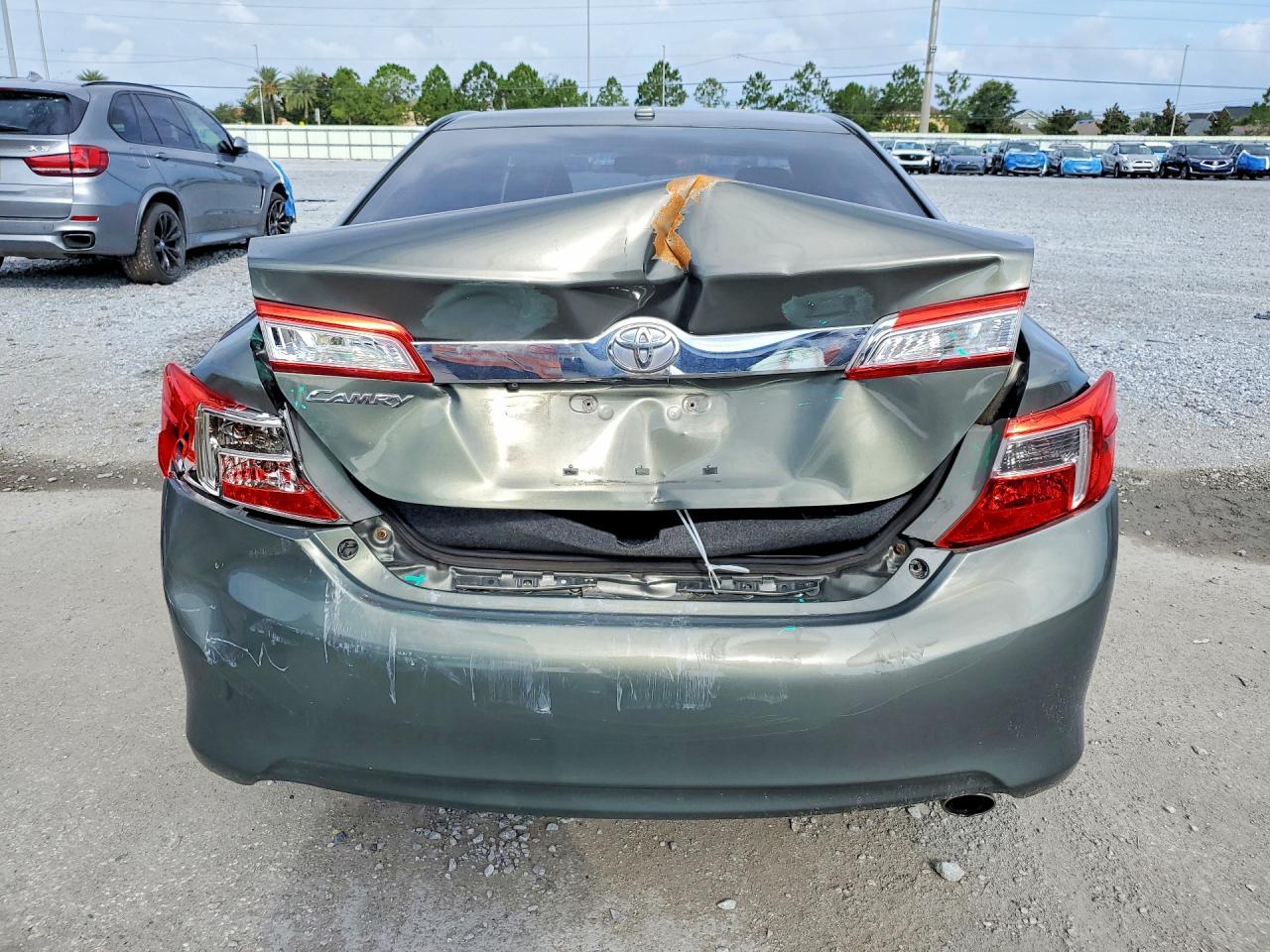 2012 Toyota Camry Xle Зеленый vin: 4T1BF1FK2CU599773